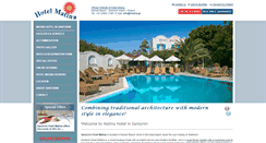 Desktop Screenshot of hotel-matina.com